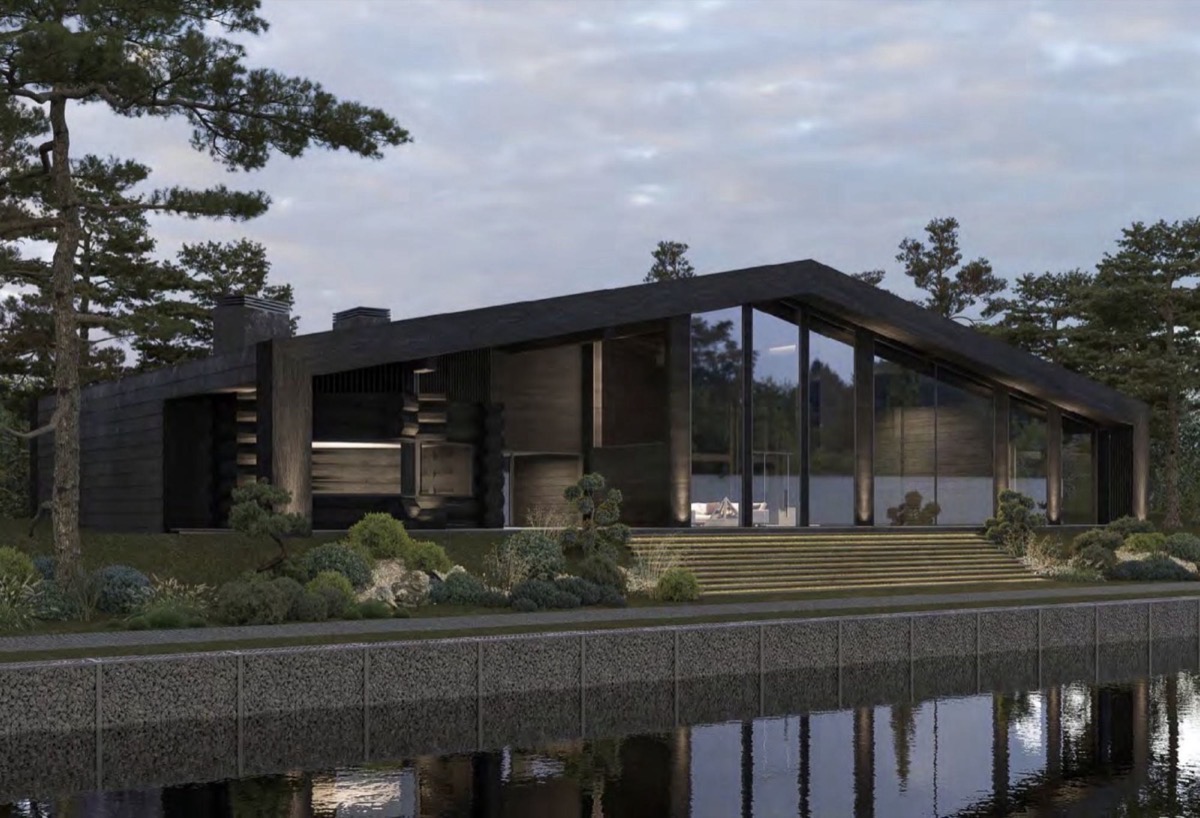 Lakeside private villa, Europe